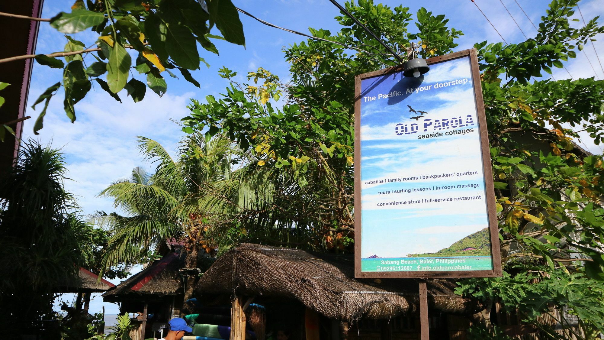 Old Parola Seaside Inn Baler Buitenkant foto
